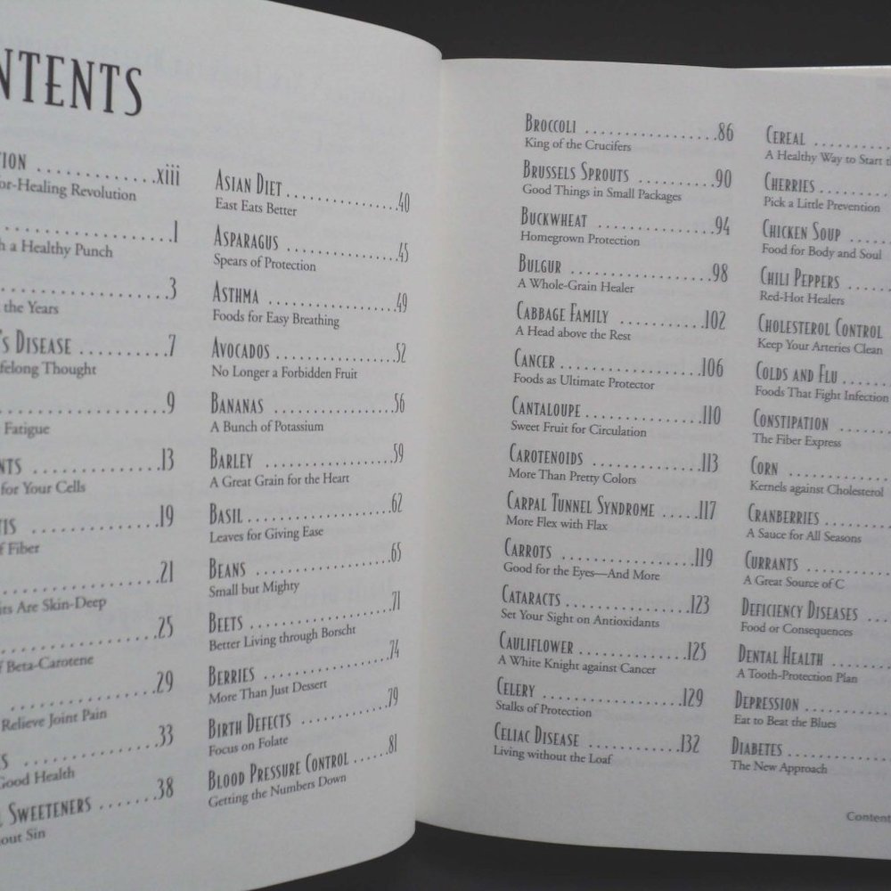 New Foods for Healing, Hardcover, 1997, Prevention - Picture 3 of 3